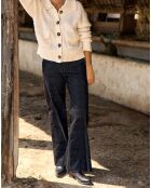 Cardigan en Laine & Alpaga mélangés Manon crème