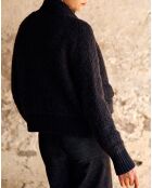 Cardigan en Laine & Alpaga mélangés Manon noir