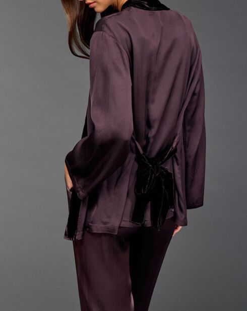 Kimono Ambre raisin