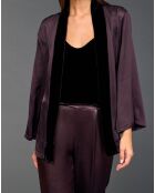 Kimono Ambre raisin