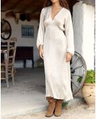 Robe Eliza crème