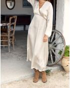 Robe Eliza crème