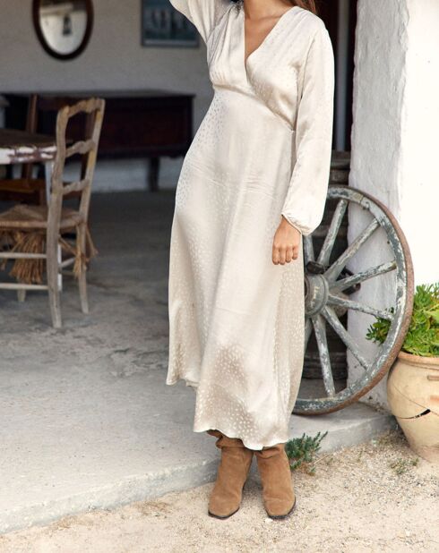 Robe Eliza crème
