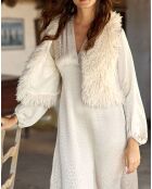 Robe Eliza crème