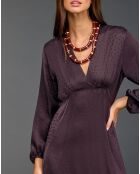 Robe Eliza raisin
