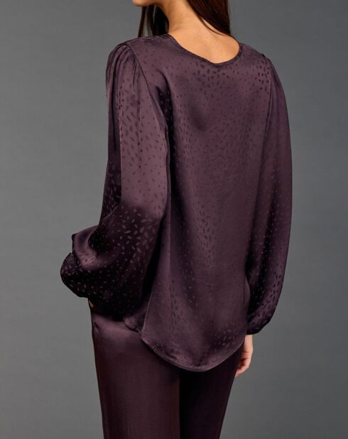 Blouse Enzo raisin
