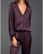 Blouse Enzo raisin