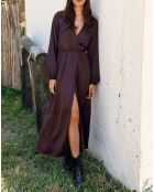 Robe Mayfair raisin