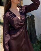 Robe Mayfair raisin