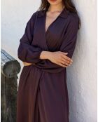 Robe Mayfair raisin