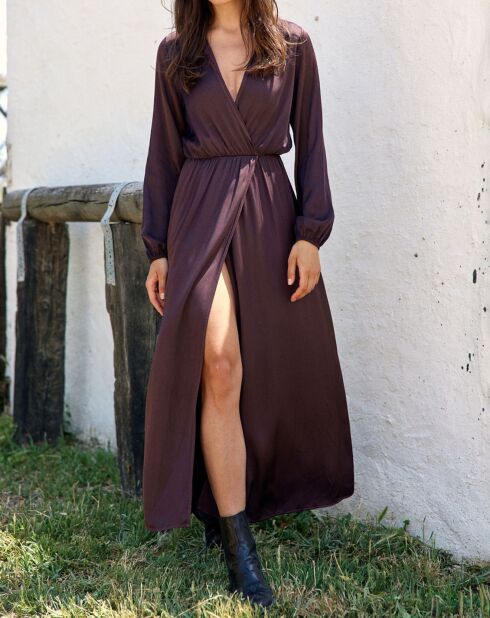 Robe Mayfair raisin