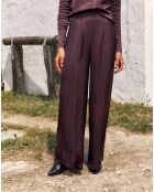 Pantalon Willy raisin