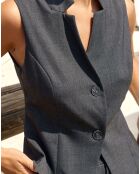 Gilet Aura gris