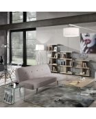 Table basse/de chevet Magazine transparente - 40x48x38 cm