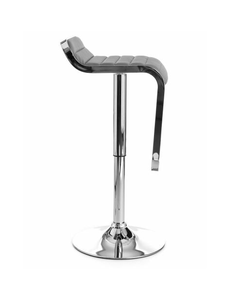 Tabouret de bar Snappy gris - 67/87x35.5x44 cm