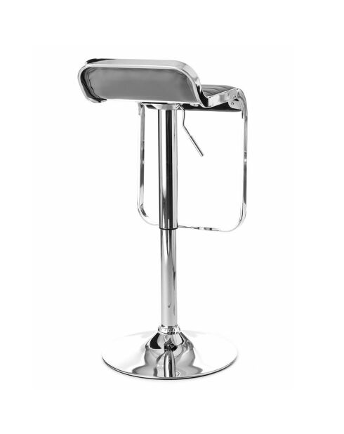 Tabouret de bar Snappy gris - 67/87x35.5x44 cm