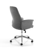 Fauteuil de bureau Dony High gris - 102/110x62x68 cm