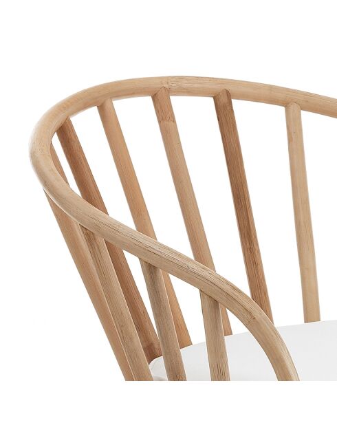 Fauteuil Durga en rotin rotin - 70x 60x85 cm