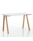 Bureau informatique Mak blanc - 76x120x60 cm
