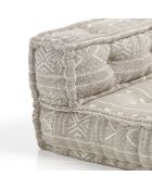 Canapé 2 places Yara beige - 160x80x40 cm