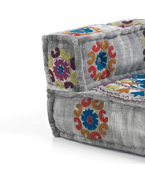 Canapé 2 places Yara multicolore - 160x80x40 cm