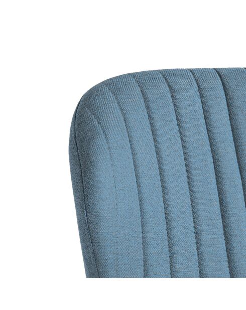 4 Chaises Handy bleu/noir - 86x51x56 cm
