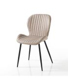 4 Chaises Handy marron clair - 86x51x56 cm