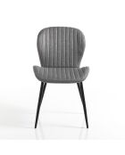 4 Chaises Handy grises - 86x51x56 cm