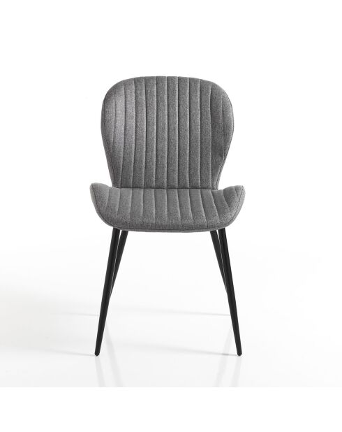 4 Chaises Handy grises - 86x51x56 cm