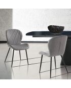 4 Chaises Handy grises - 86x51x56 cm