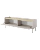 Meuble TV 2 portes Malena beige - 50.2x153x38 cm