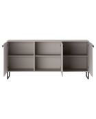 Buffet 3 portes Thessa beige - 90x184x40 cm
