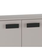 Buffet 3 portes Thessa beige - 90x184x40 cm
