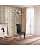 2 Chaises Lella Tissu anthracite - 100x46x45 cm