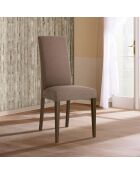 2 Chaises Lella Tissu latte - 100x46x45 cm