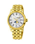 Montre Automatique Homme Madison en Acier dorée