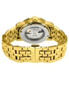 Montre Automatique Homme Madison en Acier dorée