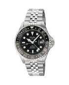 Montre Automatique Homme Wall Street en Acier argentée