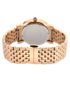 Montre Quartz Femme Ravenna en Acier & Diamants 0.04 ct rose doré