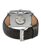 Montre Automatique Homme Avenue of Americas en Cuir marron foncé