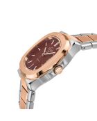 Montre Automatique Homme Potente en Acier argenté/rose doré