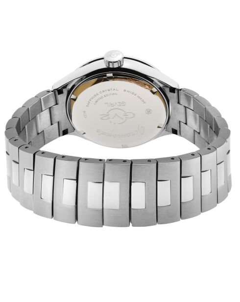 Montre Quartz Homme Giromondo en Acier argentée