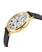 Montre Quartz Homme Maestro en Cuir marron