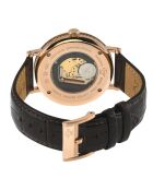 Montre Quartz Homme Maestro en Cuir marron