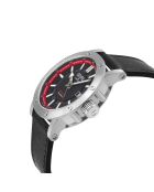 Montre Automatique Homme Flat Ironv en Cuir noire