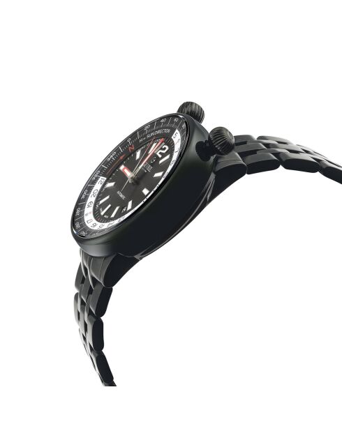 Montre Automatique Homme Wallabout en Acier noire
