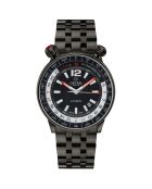 Montre Automatique Homme Wallabout en Acier noire