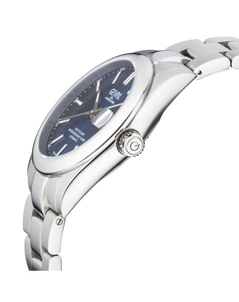 Montre Automatique Homme West Village en Acier argentée
