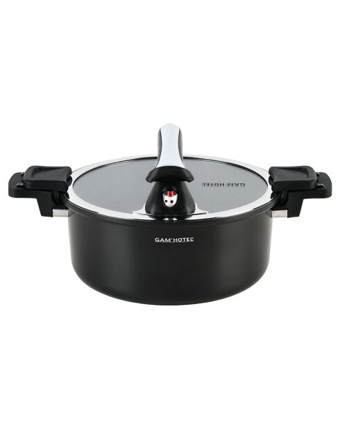 Cuiseur noir - 28 cm