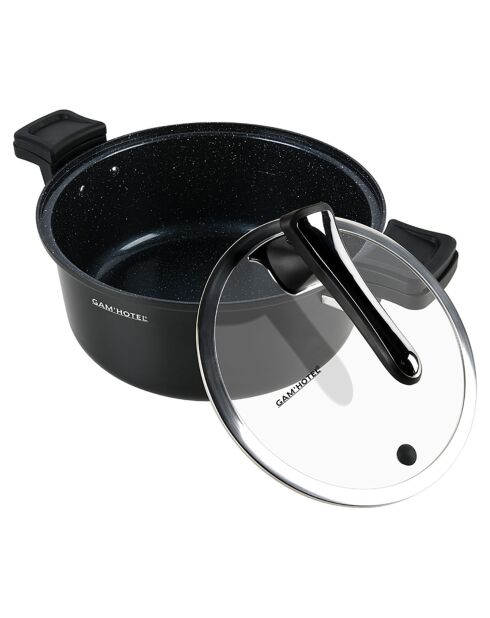 Cuiseur noir - 28 cm